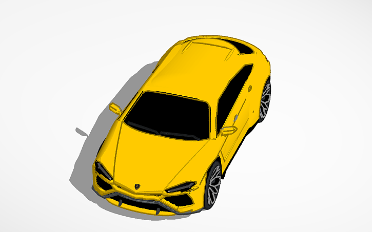 3D Design Lamborghini Tinkercad 3D Design Lamborghini Tinkercad