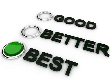 Best Versus Good Stock Photos Royalty Free Best Versus Good Images