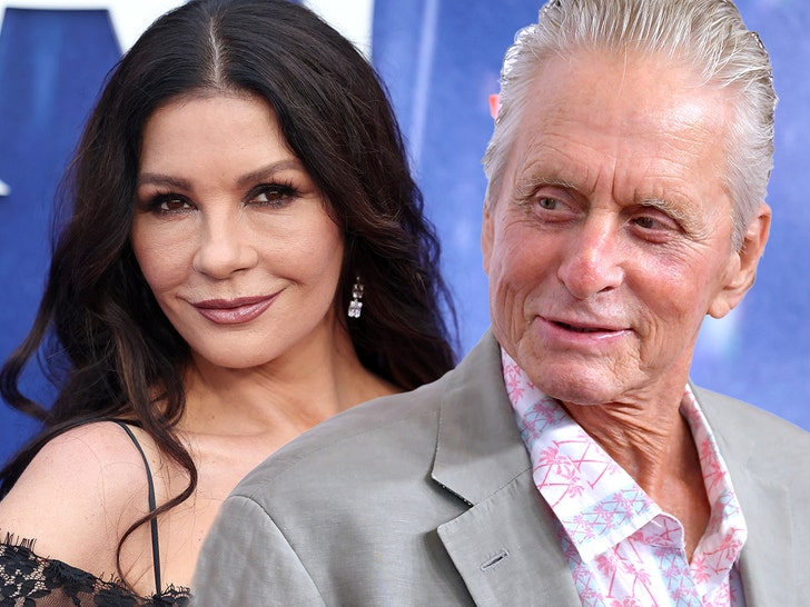 Catherine Zeta Jones Posts Nude For Shared Birthday With Husband Michael Douglas