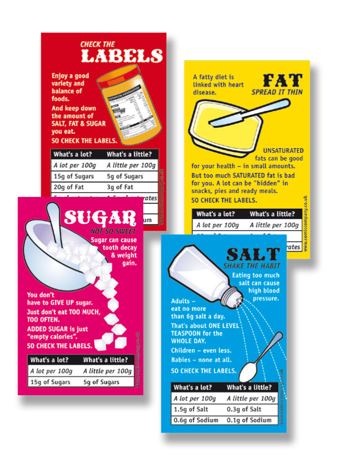 Comic Company Healthy Eating