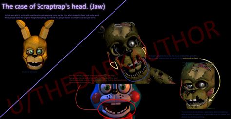 Common Mistake With Scraptrap S Jaw When It Comes To Fanart R Fivenightsatfreddys