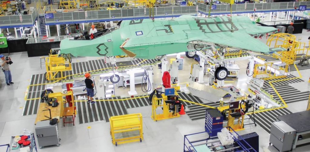 F 35 Assembly Line Ksf Aero