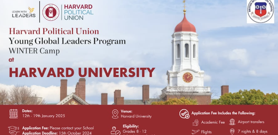 Advance Your Impact With Harvard Youth Global Leaders Program