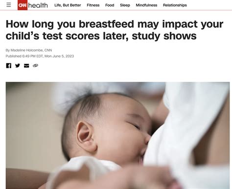 How Long You Breastfeed May Impact Your Child S Test Scores Later How Long You Breastfeed May Impact Your Child S Test Scores Later
