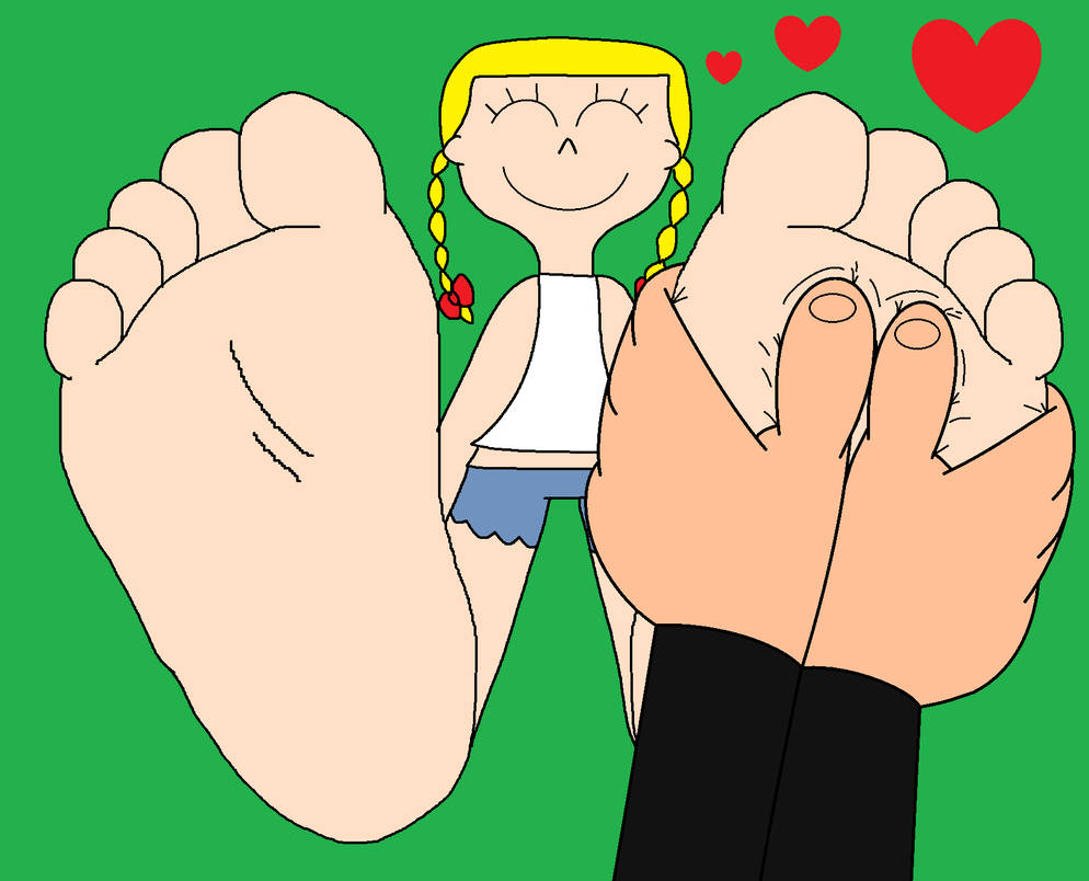 Me Massaging Dee Dee Amp 39 S Bare Feet By Reuben20631 On Deviantart