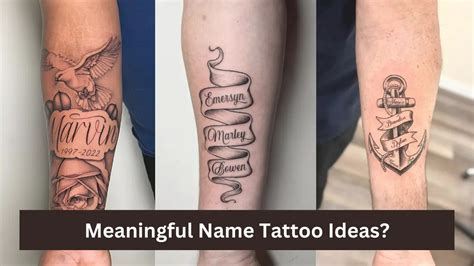 Name Tattoo Ideas For Men: Styles, Fonts, And Placements