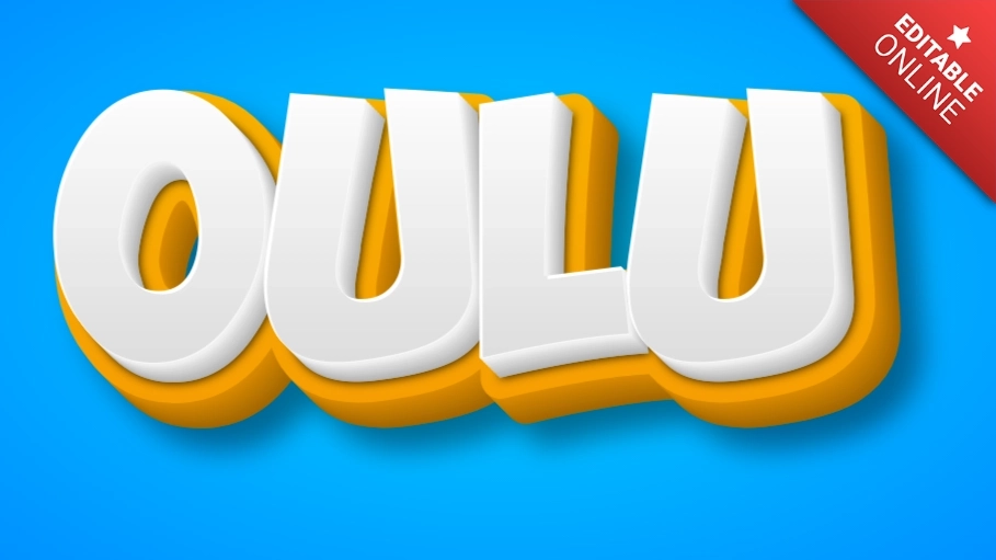 Oulu Text Effect Generator Textstudio Oulu Text Effect Generator Textstudio