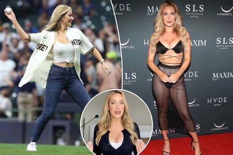 Paige Spiranac On Being Body Shamed For First Pitch At Brewers Game Paige Spiranac On Being Body Shamed For First Pitch At Brewers Game