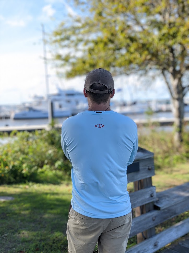 Performance Long Sleeve Artic Blue