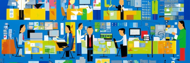 Premium Photo Exploring The Unconventional Aesthetics Of Spreadsheets Art Brut Version 12