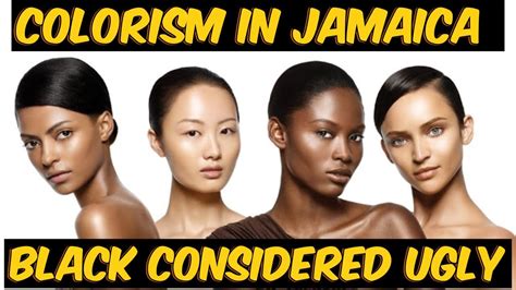 Shocking Jamaicans Open Up On Colorism Black Is Considered Ugly And Light Skin Beautiful Youtube