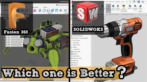 Solidworks Vs Fusion 360 The Differences All3dp Pro
