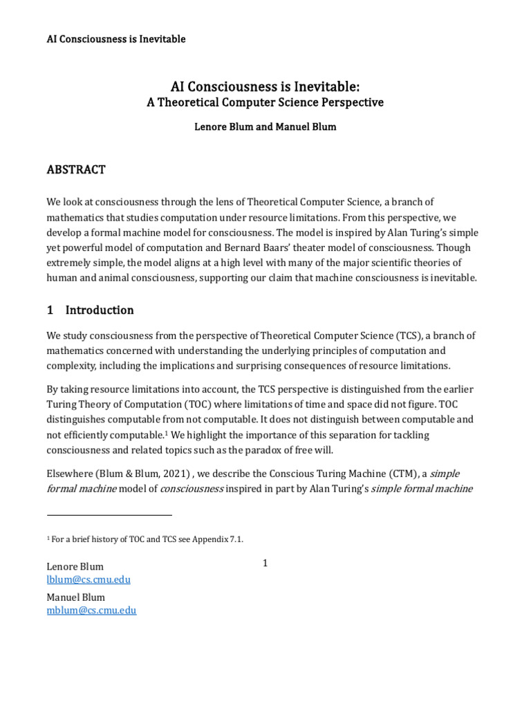 The Inevitable Emergence Of Ai Consciousness A Deep Dive Into The Ctmr The Inevitable Emergence Of Ai Consciousness A Deep Dive Into The Ctmr
