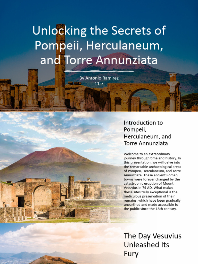 Unlocking The Secrets Of Pompeii Pdf